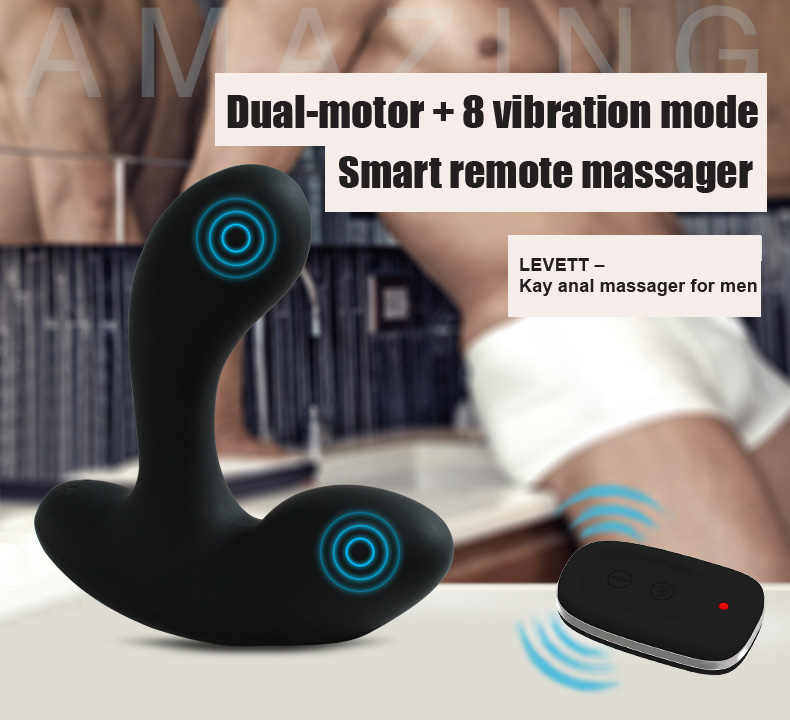 Levett Kay Smart Remote Prostate Massager Wireless Remote Chargeable 3044